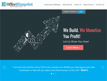 Tablet Screenshot of offerblueprint.com